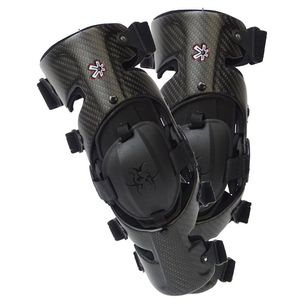 Asterisk Carbon Cell Pro Knee Brace Pair