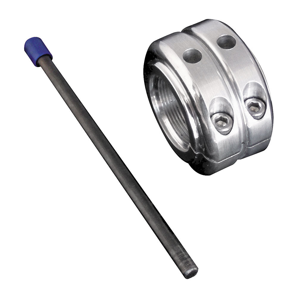 Modquad Double Locking Axle Nut  Polished