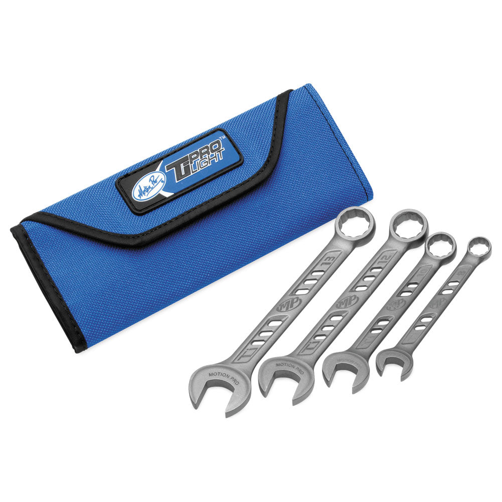 Motion Pro TiProlight Titanium Euro Combination Wrench Set