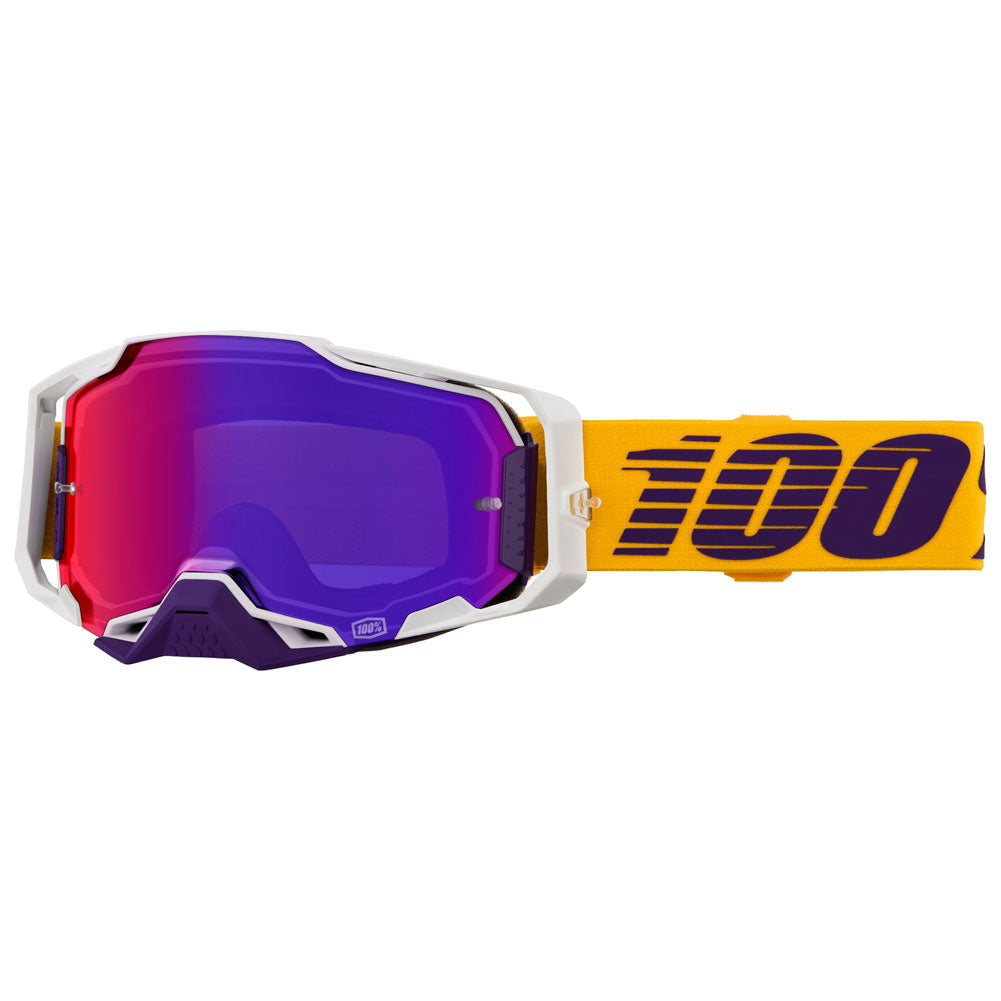 100% Armega Goggle Difenbak Frame/Purple Mirror Lens