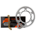 Primary Drive Chain and Sprocket Kit - Steel Rear/Gold X-Ring Chain