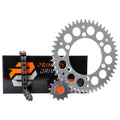 Primary Drive Chain and Sprocket Kit - Steel Rear/O-Ring Chain