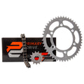Primary Drive Chain and Sprocket Kit - Steel Rear/X-Ring Chain
