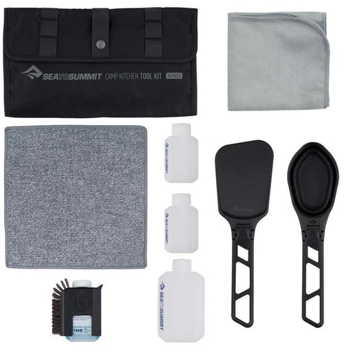 Camp Kitchen Tool Kit - 10 Piece Set