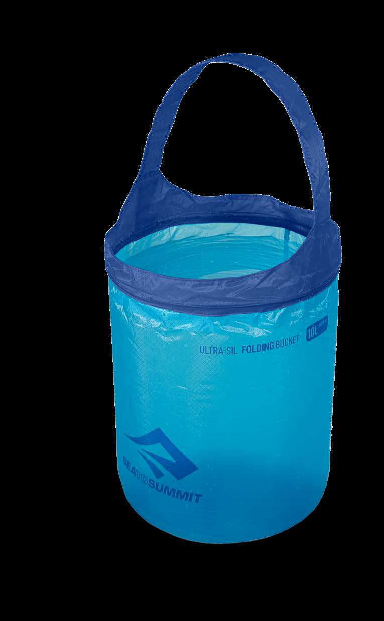 Ultra-Sil Folding Bucket - 10L Blue Atoll