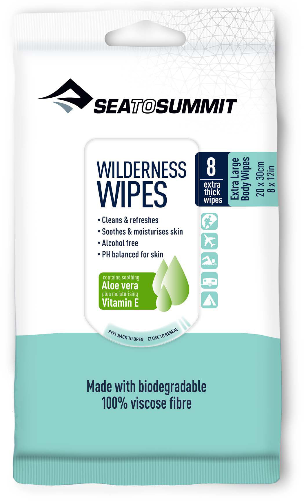 Wilderness Wipes Compact 6 x 8 36-wipes