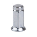 Tusk Flat Base Lug Nut 10mm x 1.25mm Thread Pitch w/14mm Head