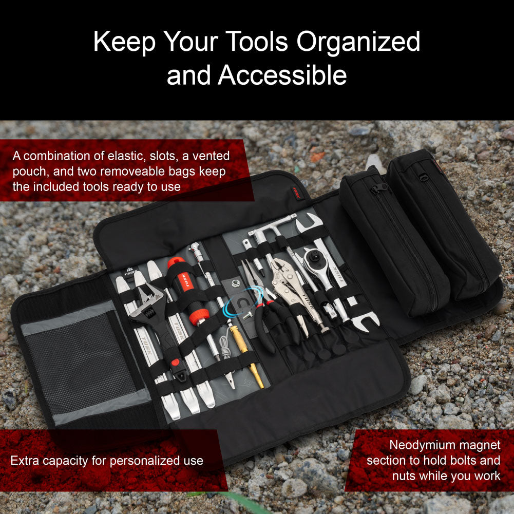 Tusk ADV Tool Kit w/ Hex17/36mm Axle Tools