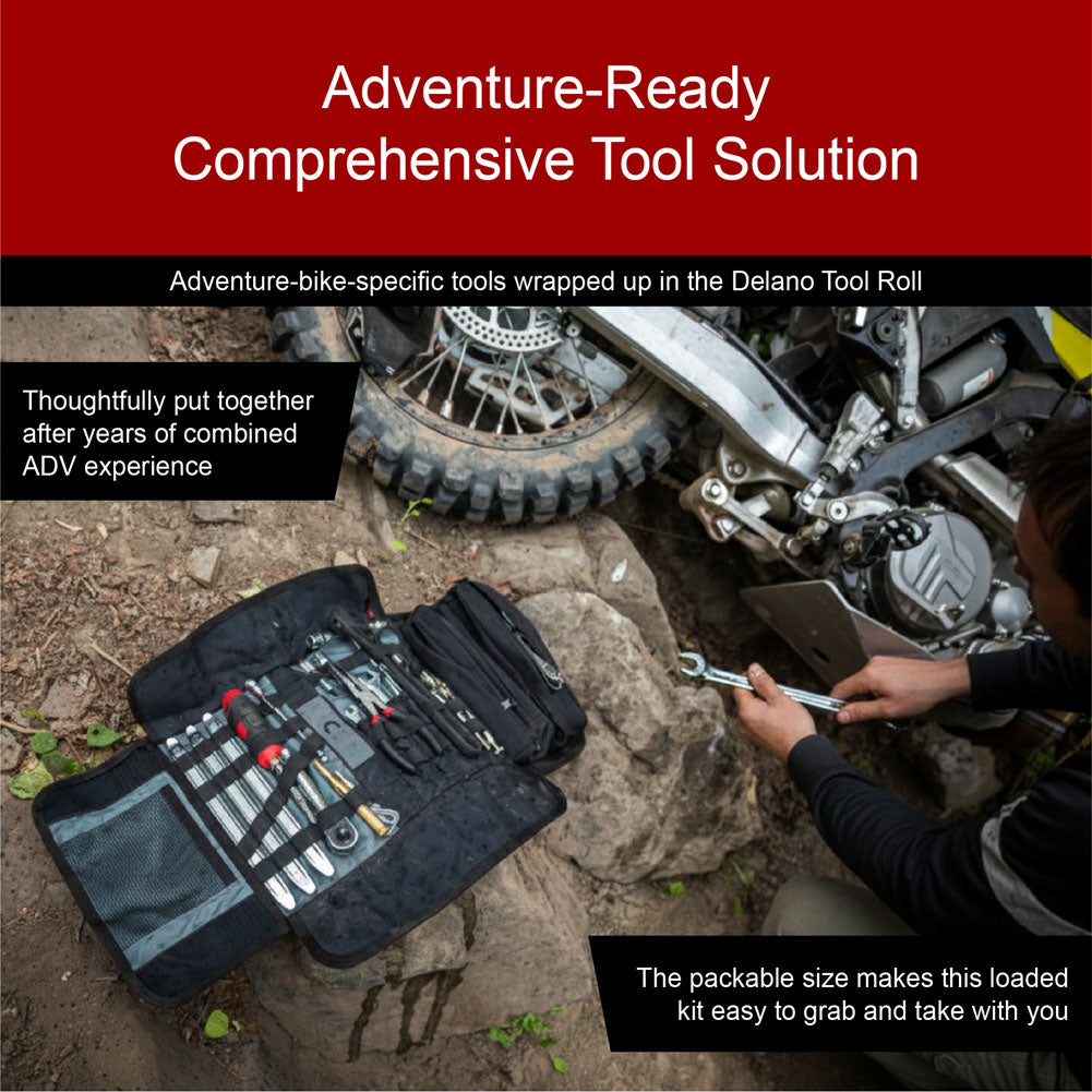 Tusk ADV Tool Kit w/ Hex17/36mm Axle Tools